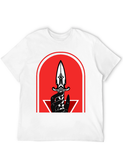 Dagger Graphic Tee - Mens Black T-Shirt
