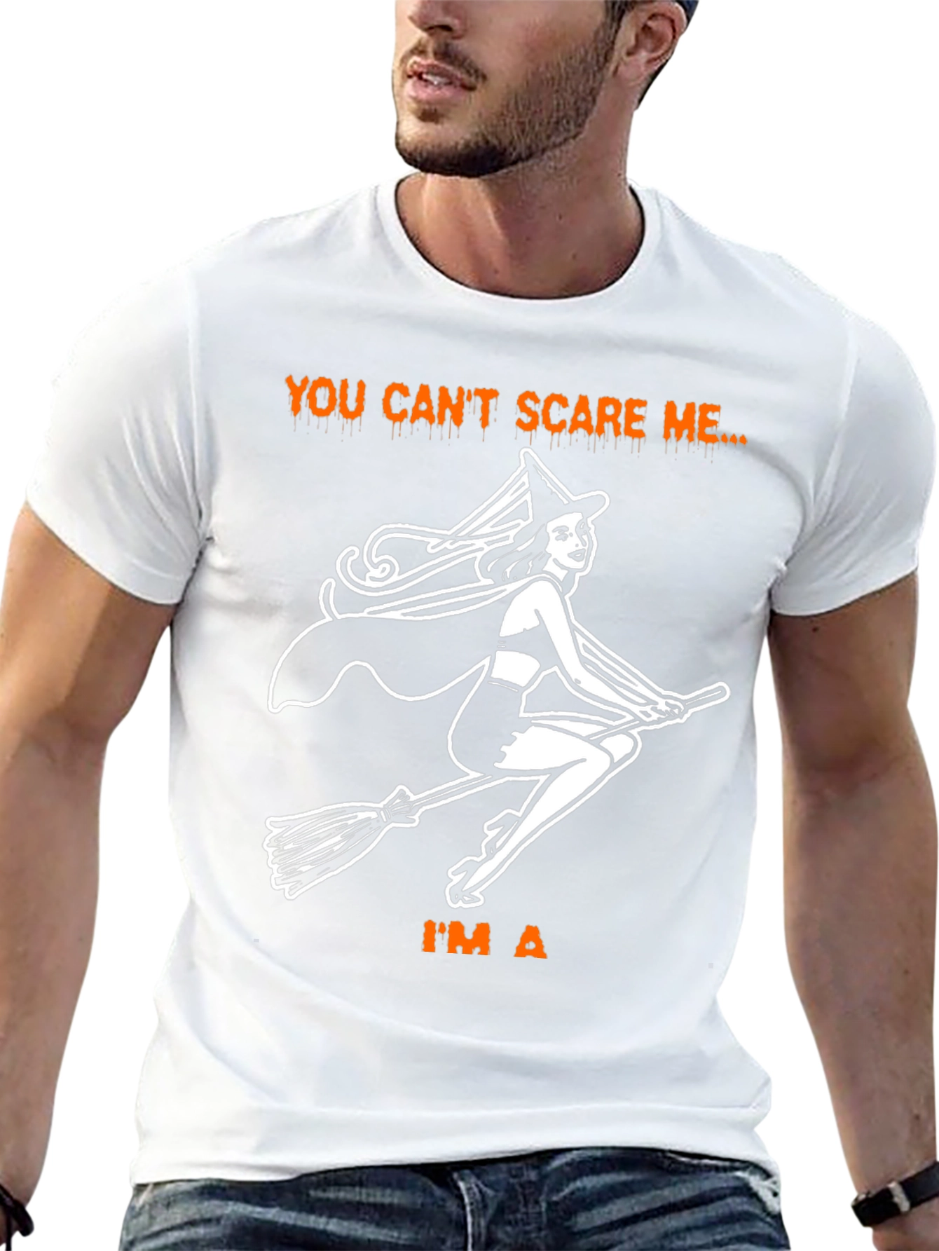 Halloween Witch Graphic Tee