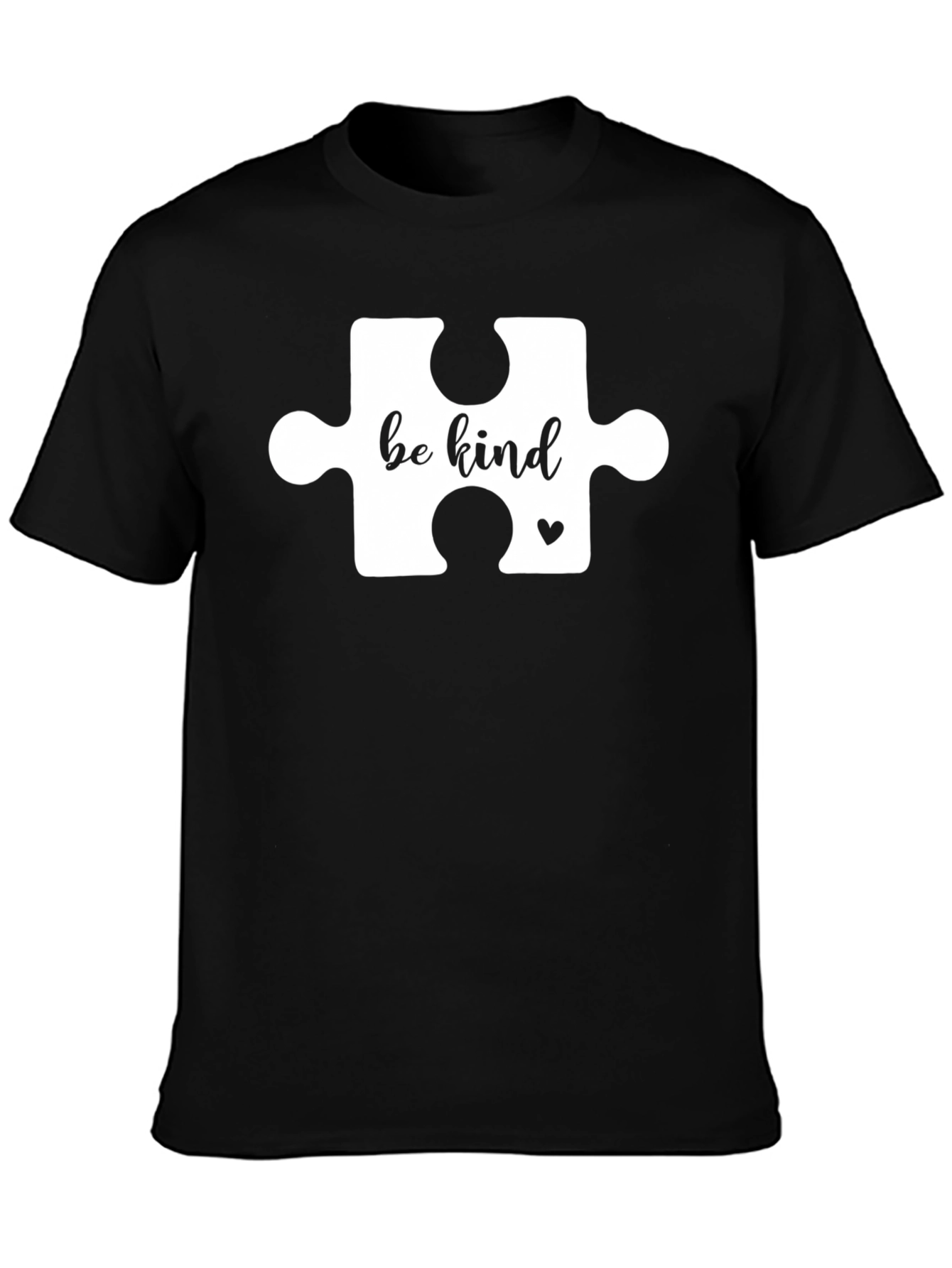 Be Kind Puzzle Piece Tee - Autism Awareness Shirt