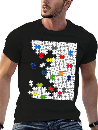 Autism Awareness Puzzle Piece T-Shirt