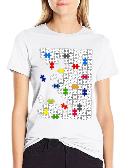 Autism Awareness Puzzle Piece T-Shirt