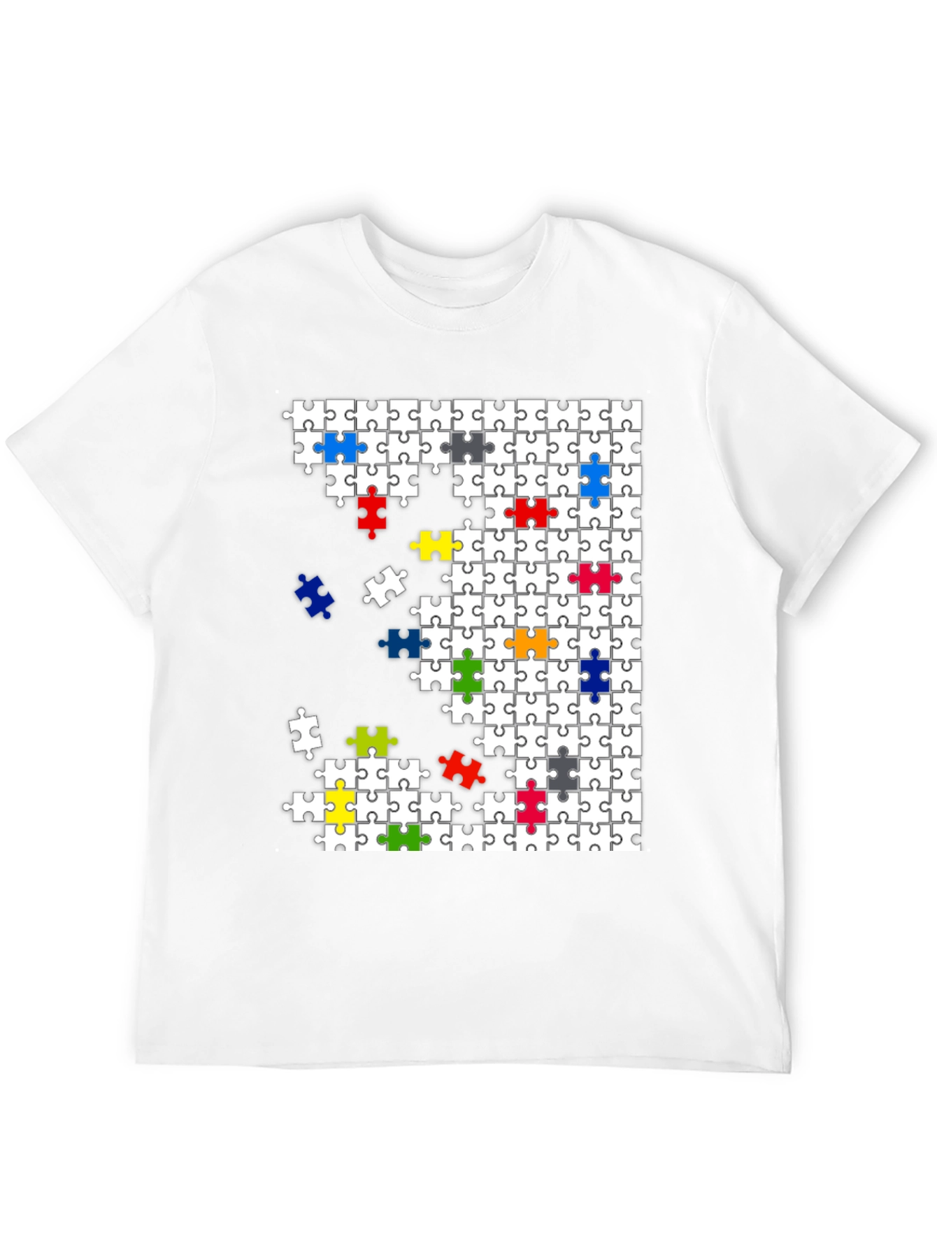 Autism Awareness Puzzle Piece T-Shirt