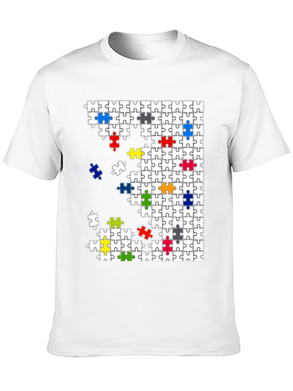 Autism Awareness Puzzle Piece T-Shirt