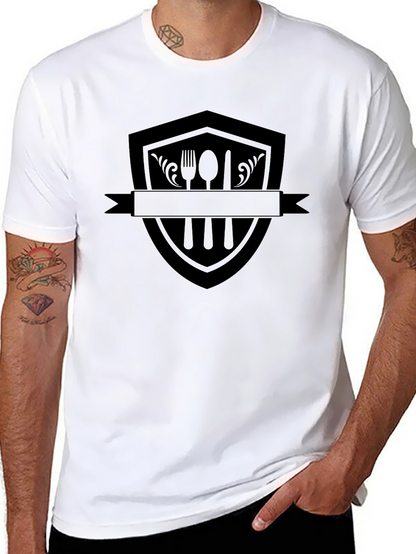 Chefs Shield T-Shirt - Culinary Pride
