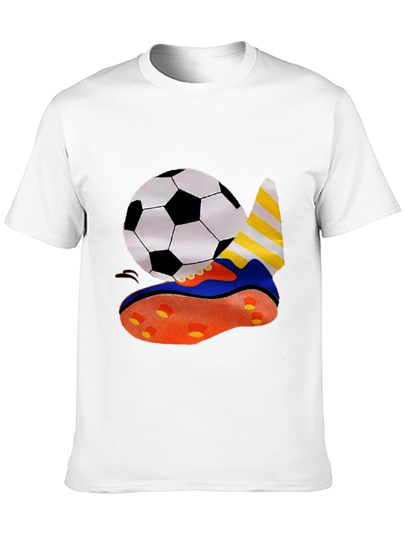 Soccer Ball & Shoe Graphic T-Shirt