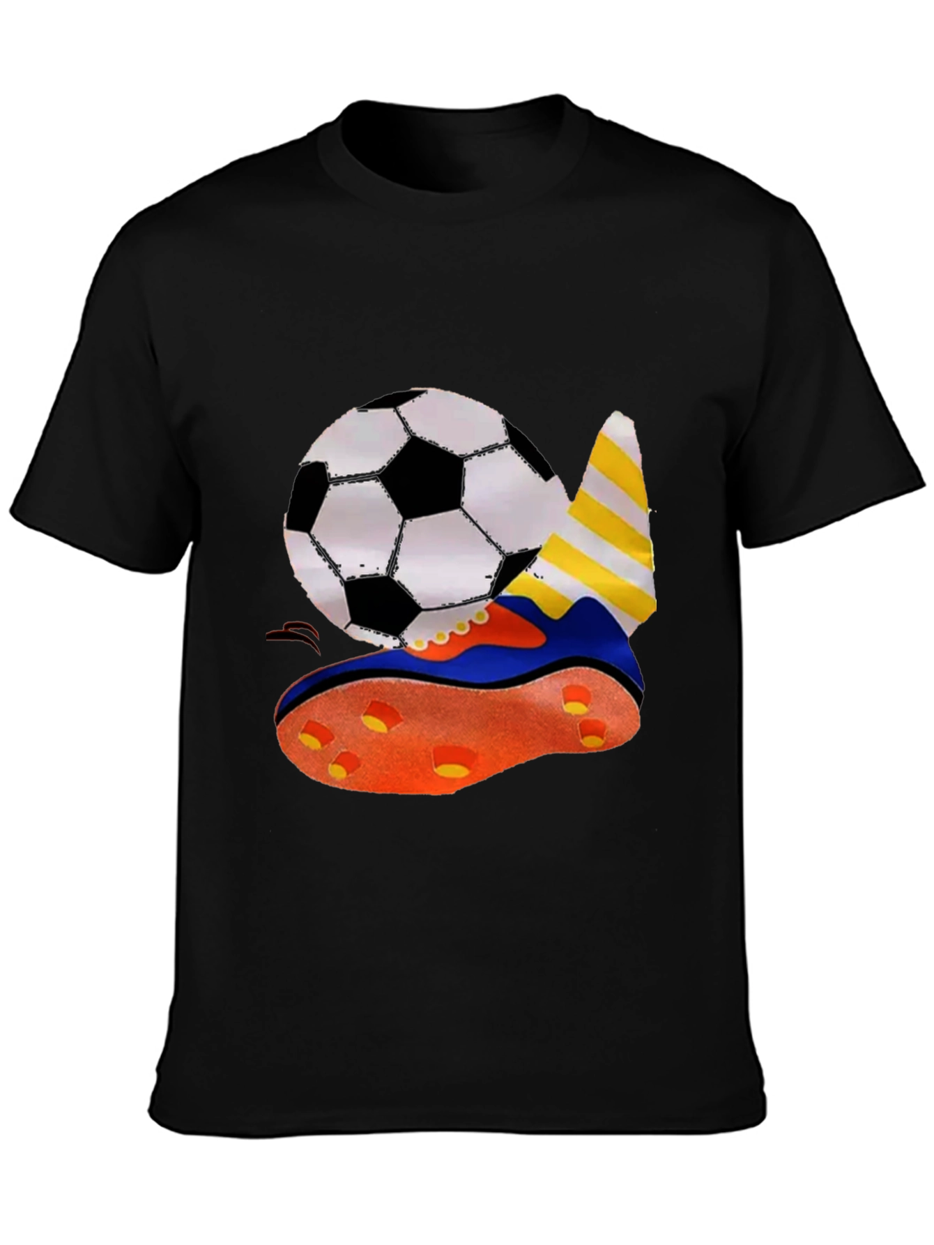 Soccer Ball & Shoe Graphic T-Shirt