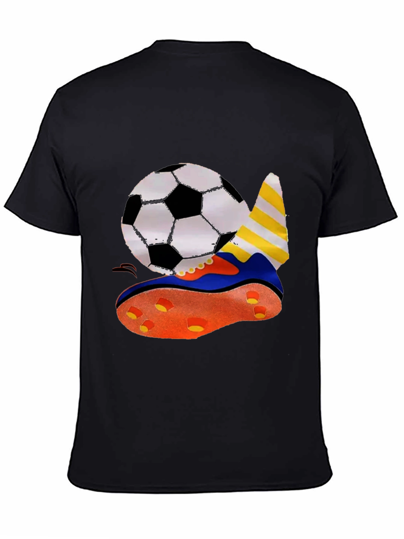 Soccer Ball & Shoe Graphic T-Shirt
