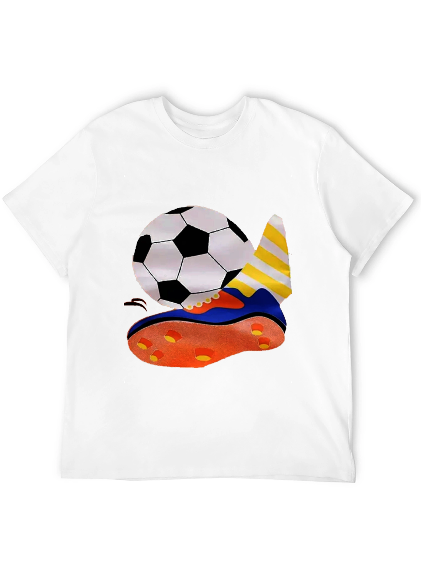 Soccer Ball & Shoe Graphic T-Shirt