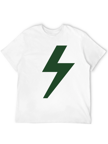 Lightning Bolt Graphic Tee - Black