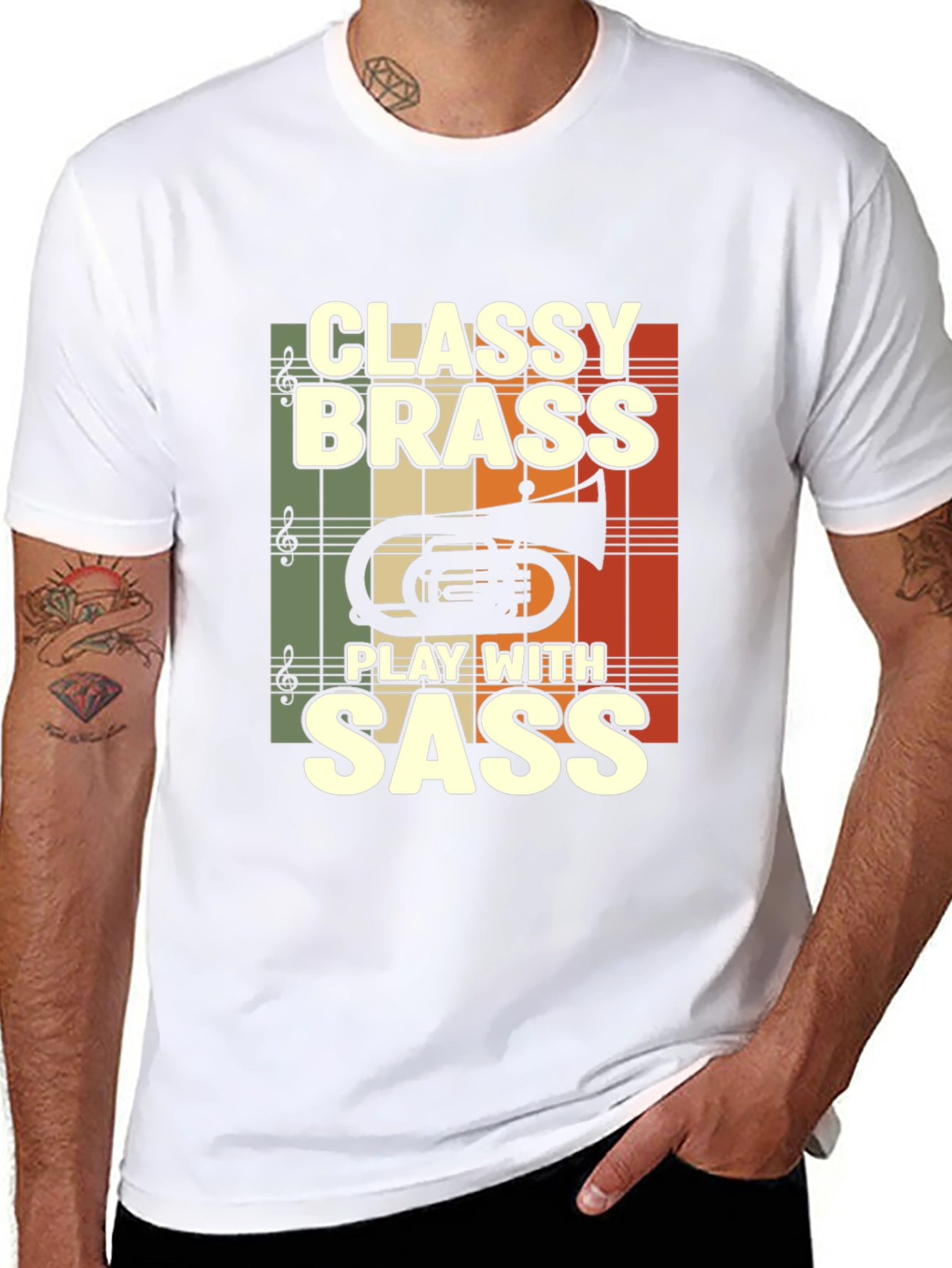 Classy Brass Play with Sass T-Shirt