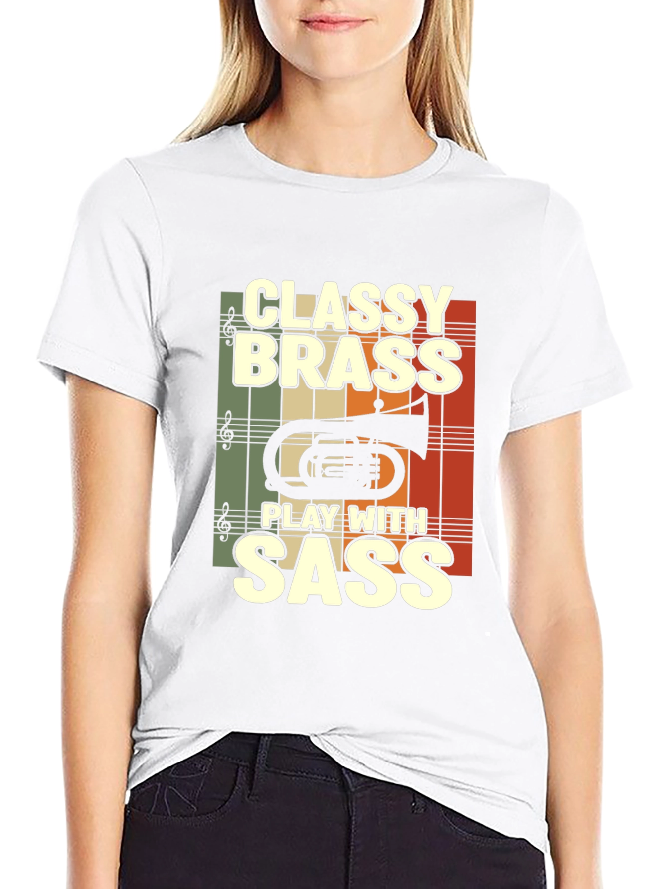 Classy Brass Play with Sass T-Shirt