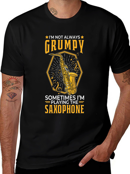 Grumpy Saxophone Player T-Shirt