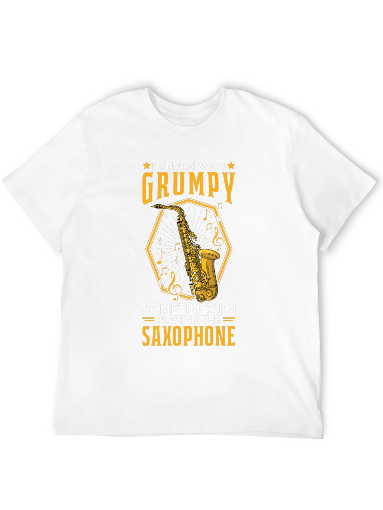 Grumpy Saxophone Player T-Shirt