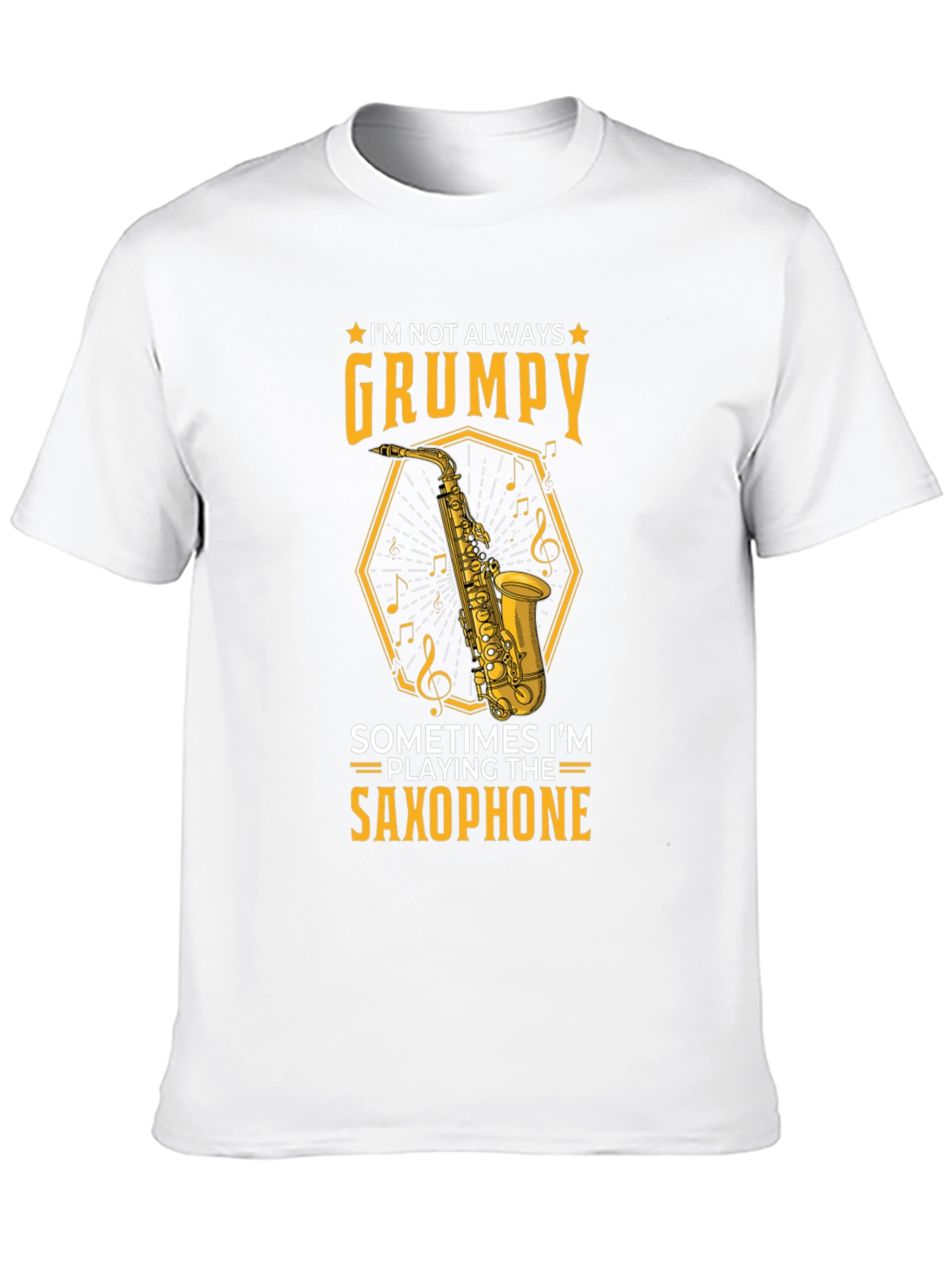 Grumpy Saxophone Player T-Shirt