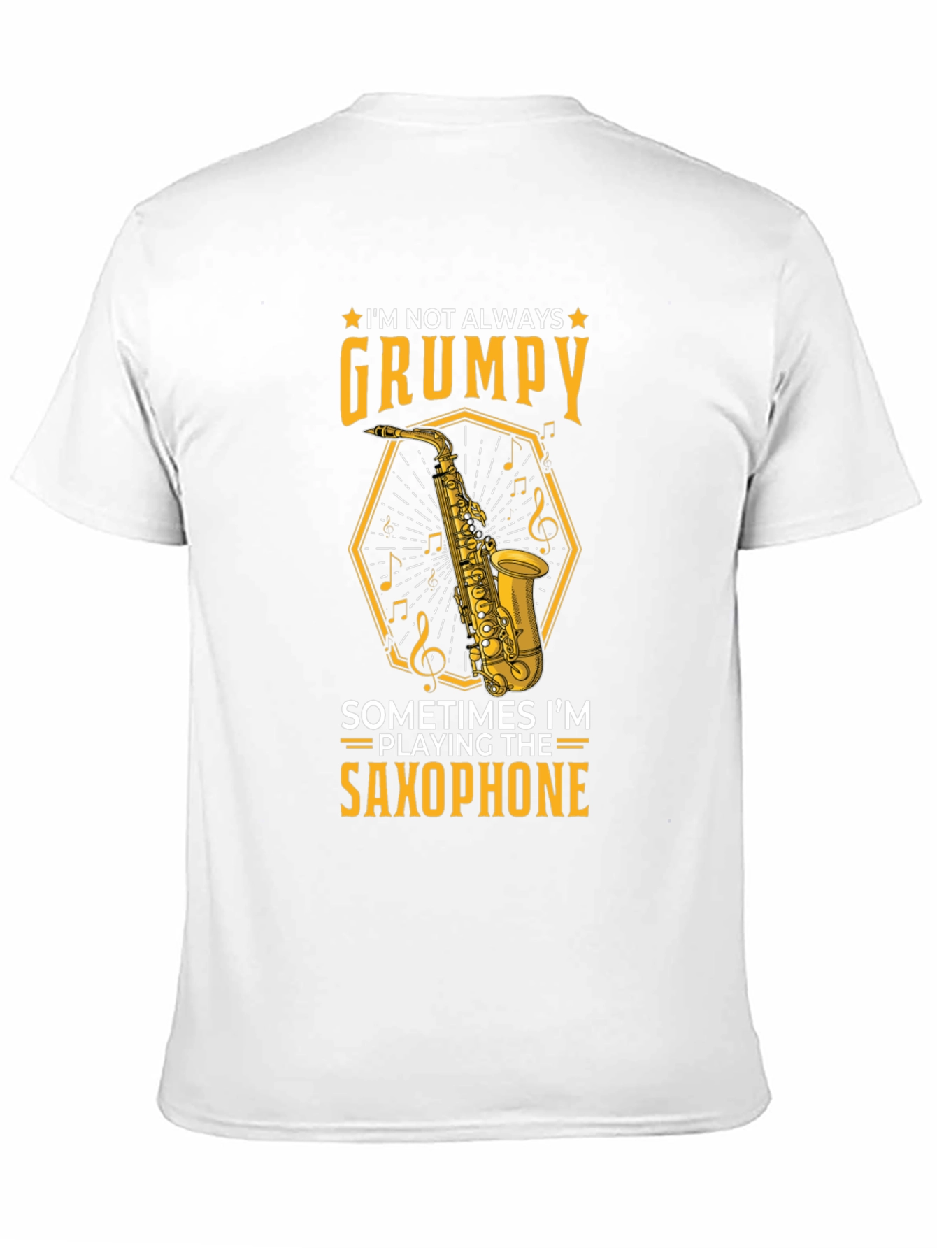 Grumpy Saxophone Player T-Shirt