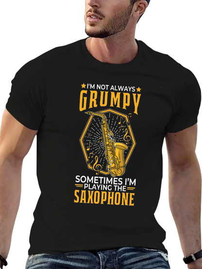 Grumpy Saxophone Player T-Shirt