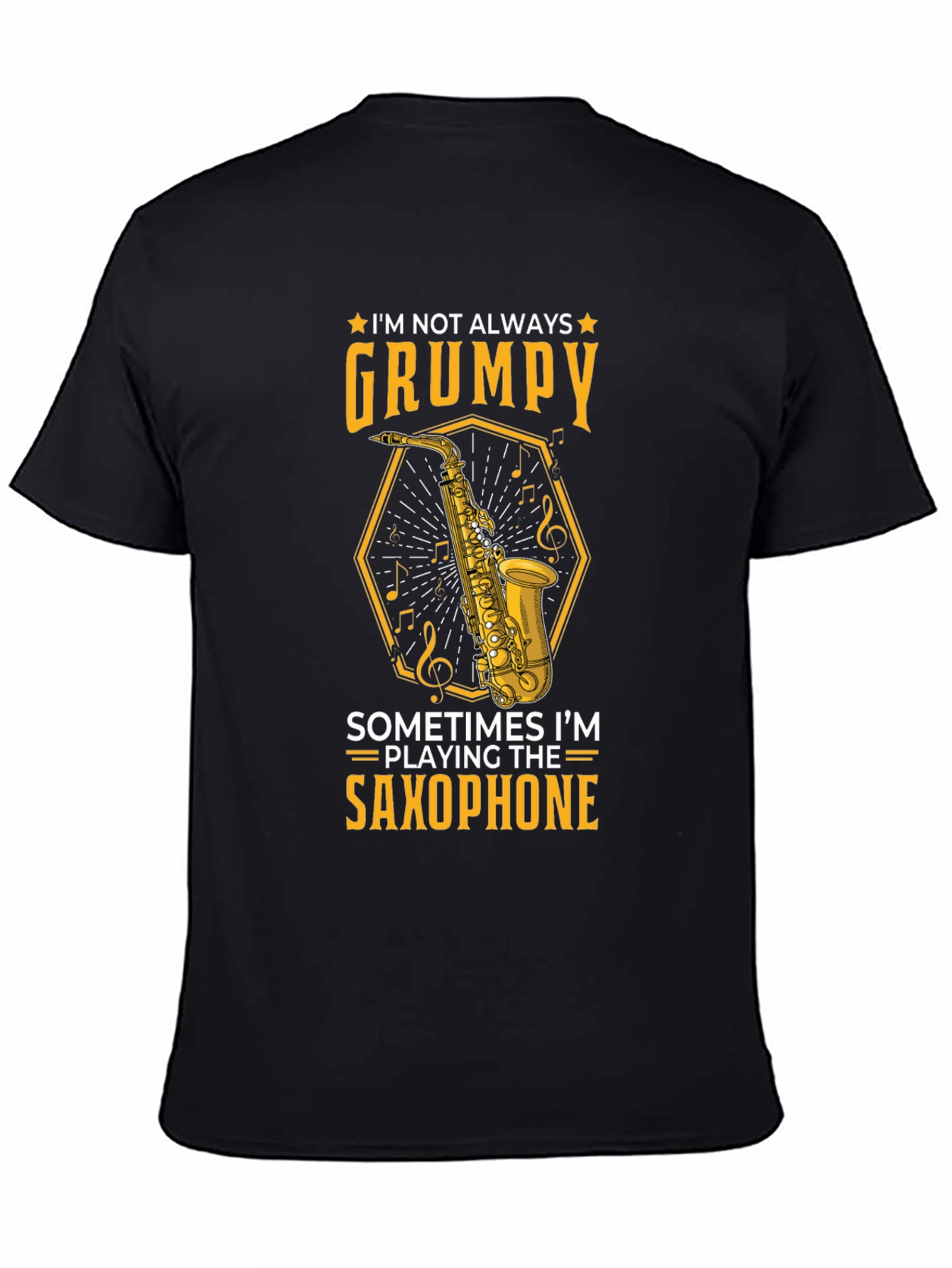 Grumpy Saxophone Player T-Shirt
