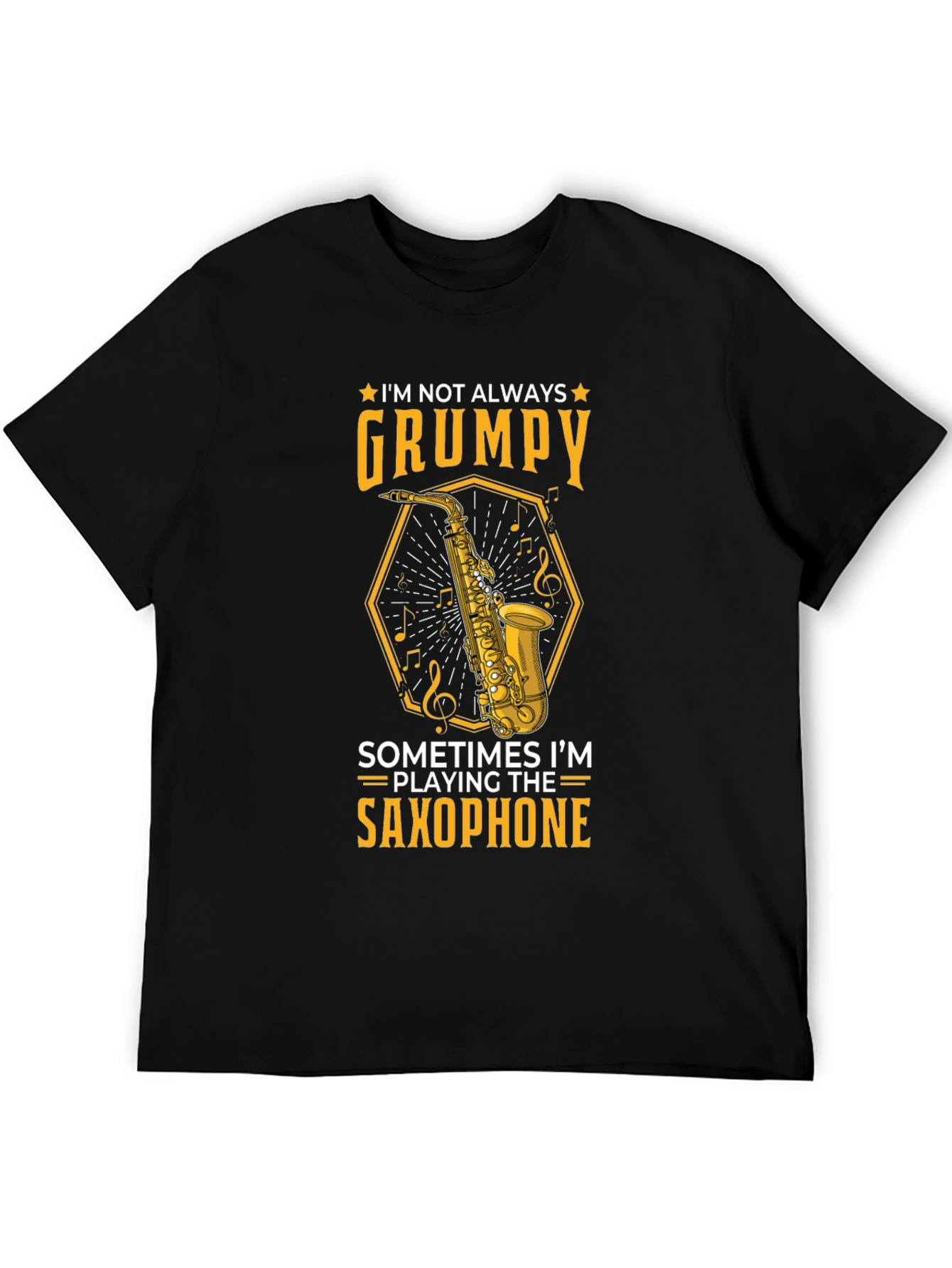 Grumpy Saxophone Player T-Shirt