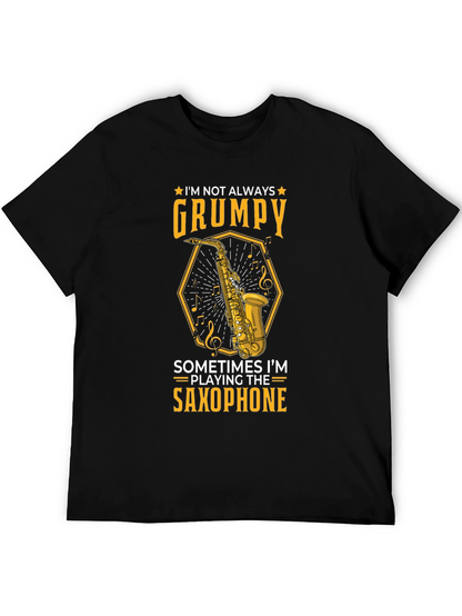 Grumpy Saxophone Player T-Shirt