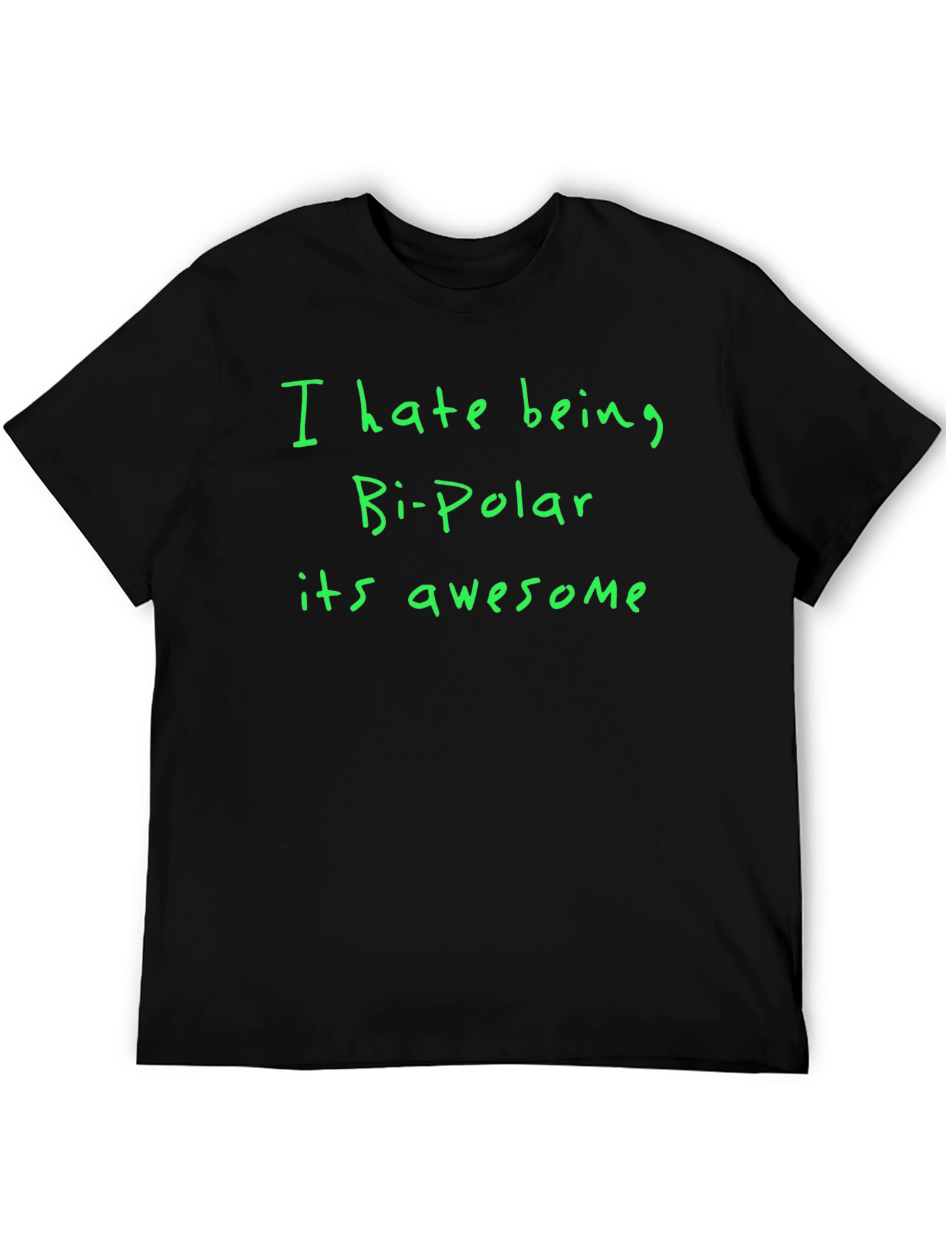 Bi-Polar Awesome Black T-Shirt
