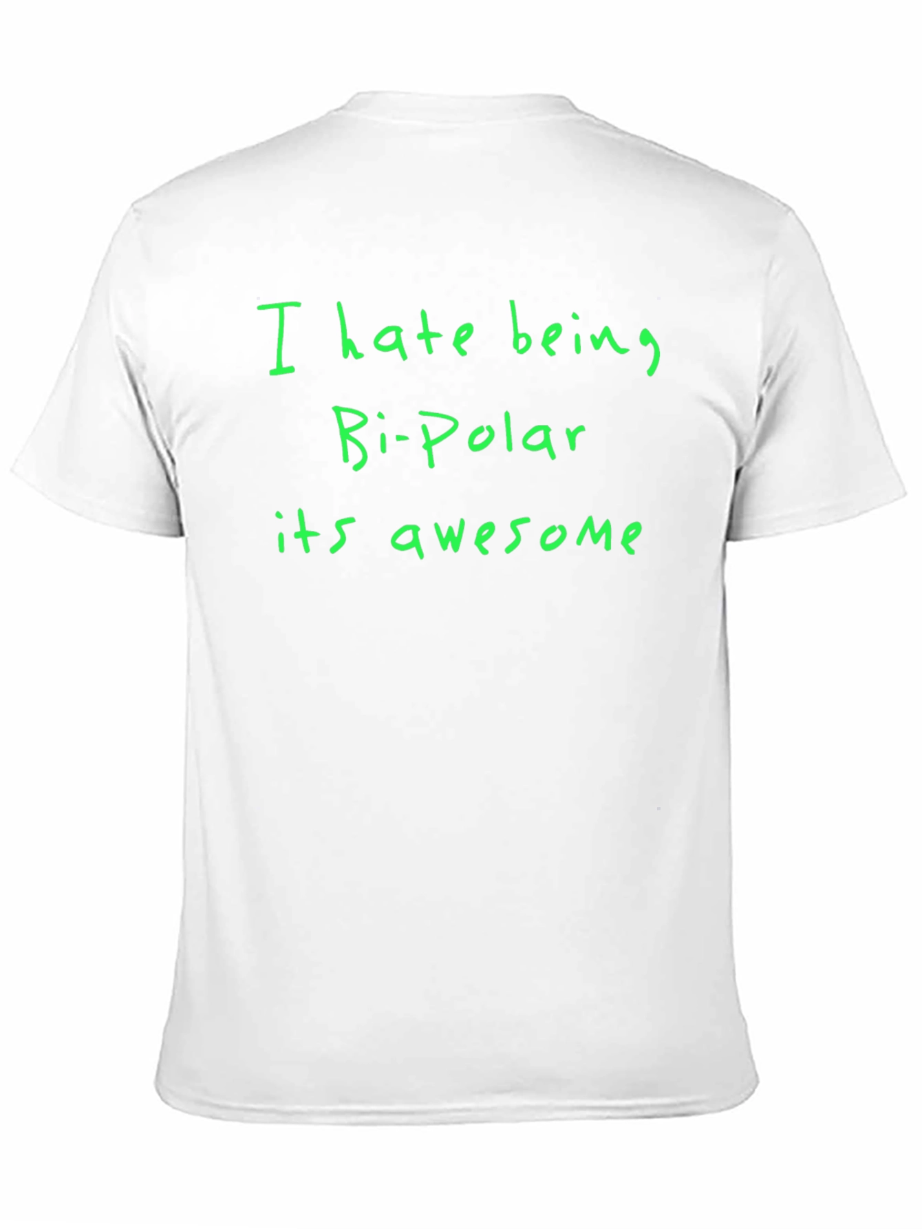 Bi-Polar Awesome Black T-Shirt