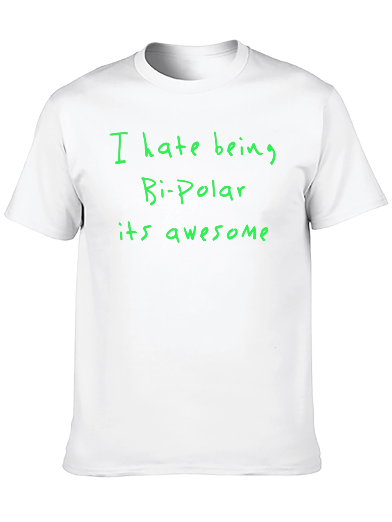 Bi-Polar Awesome Black T-Shirt