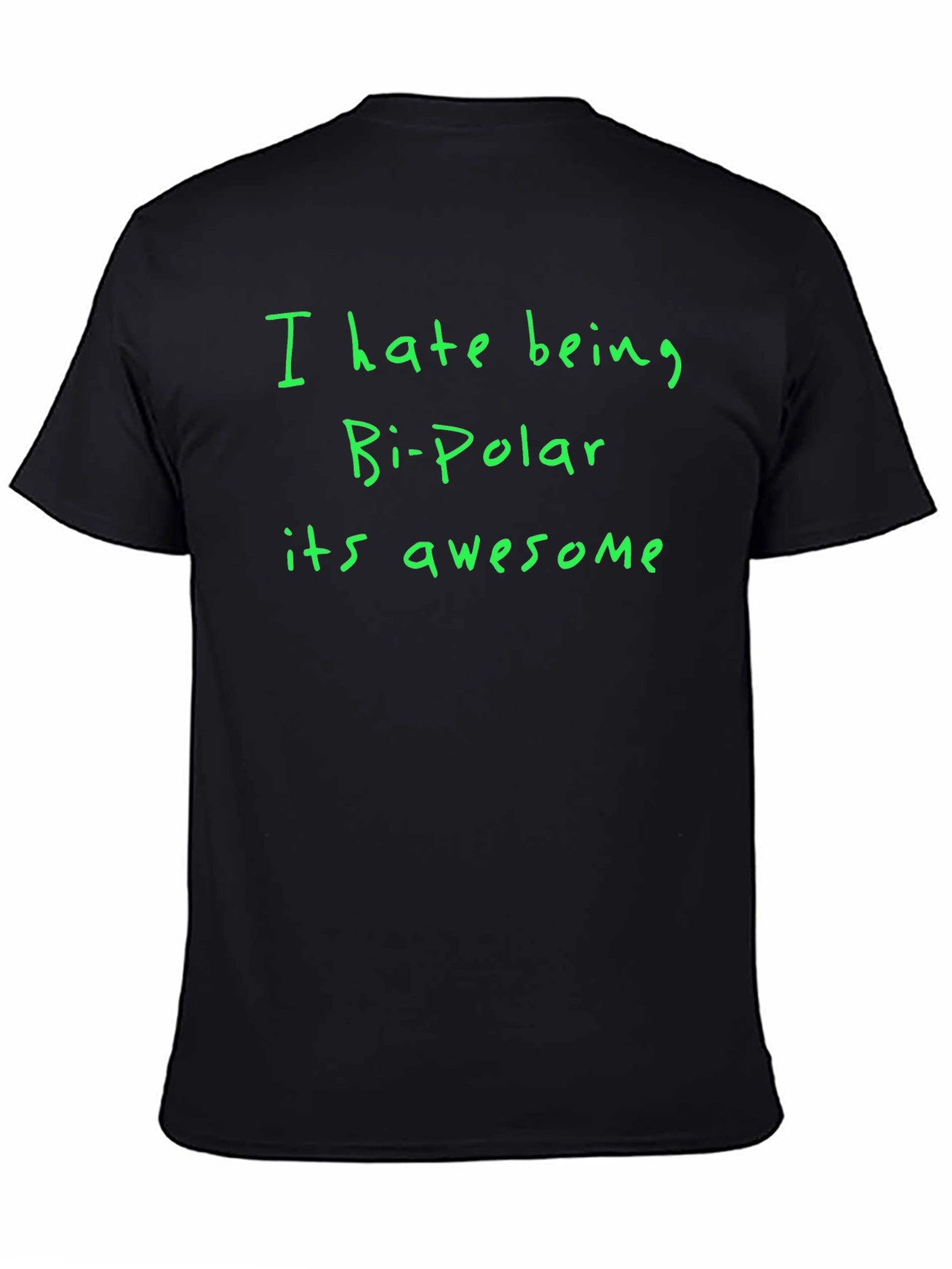 Bi-Polar Awesome Black T-Shirt