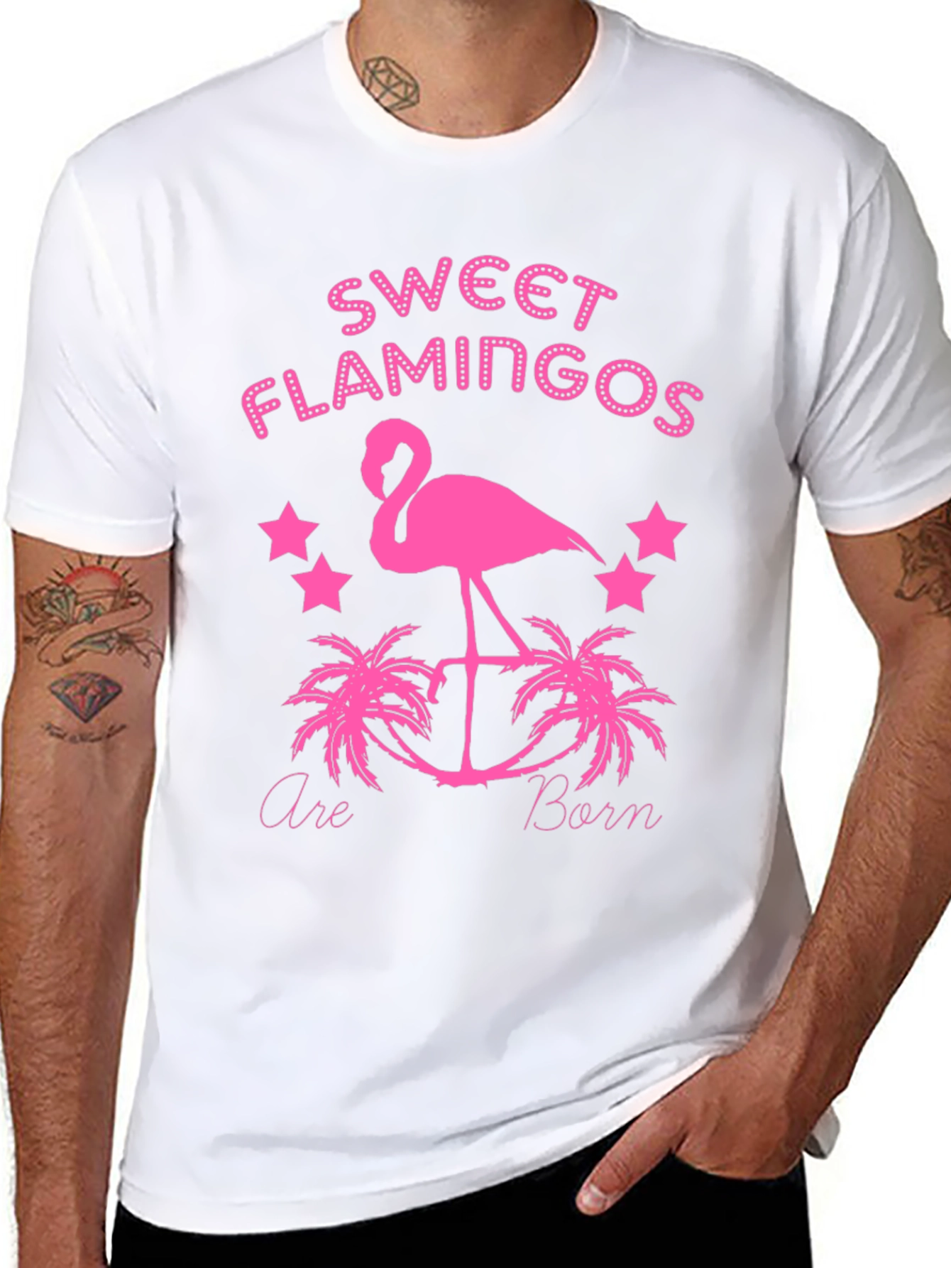 Sweet Flamingos Graphic Tee