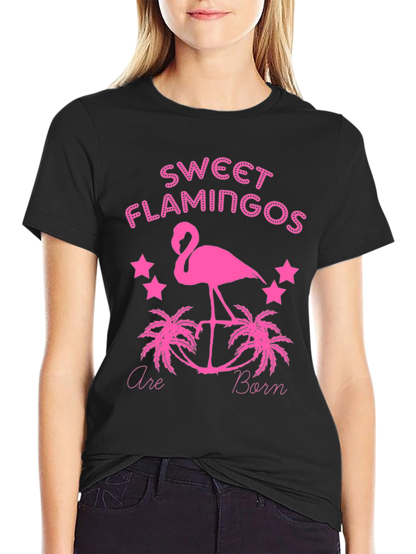 Sweet Flamingos Graphic Tee