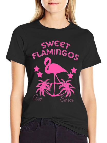 Sweet Flamingos Graphic Tee
