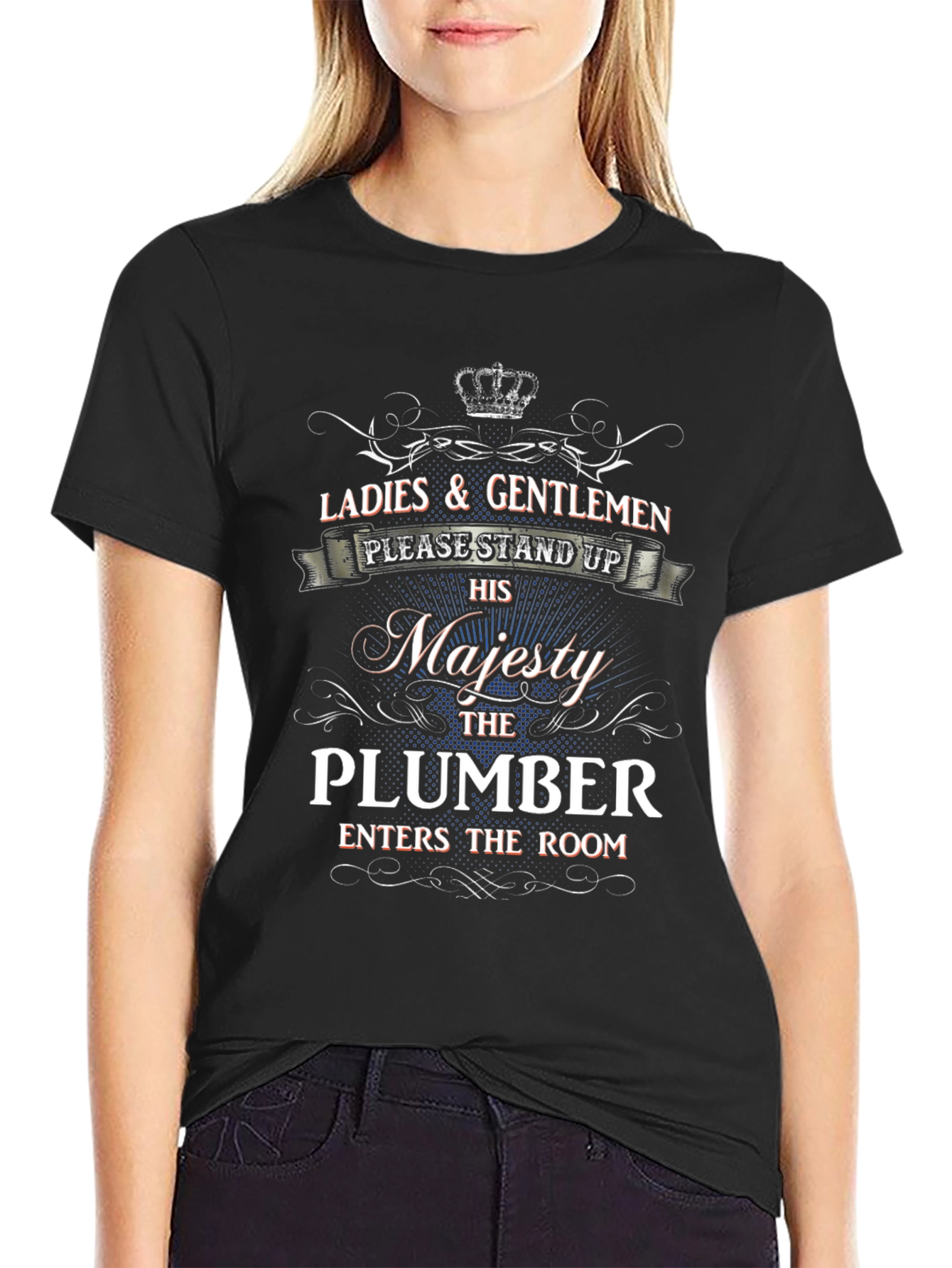 His Majesty The Plumber T-Shirt