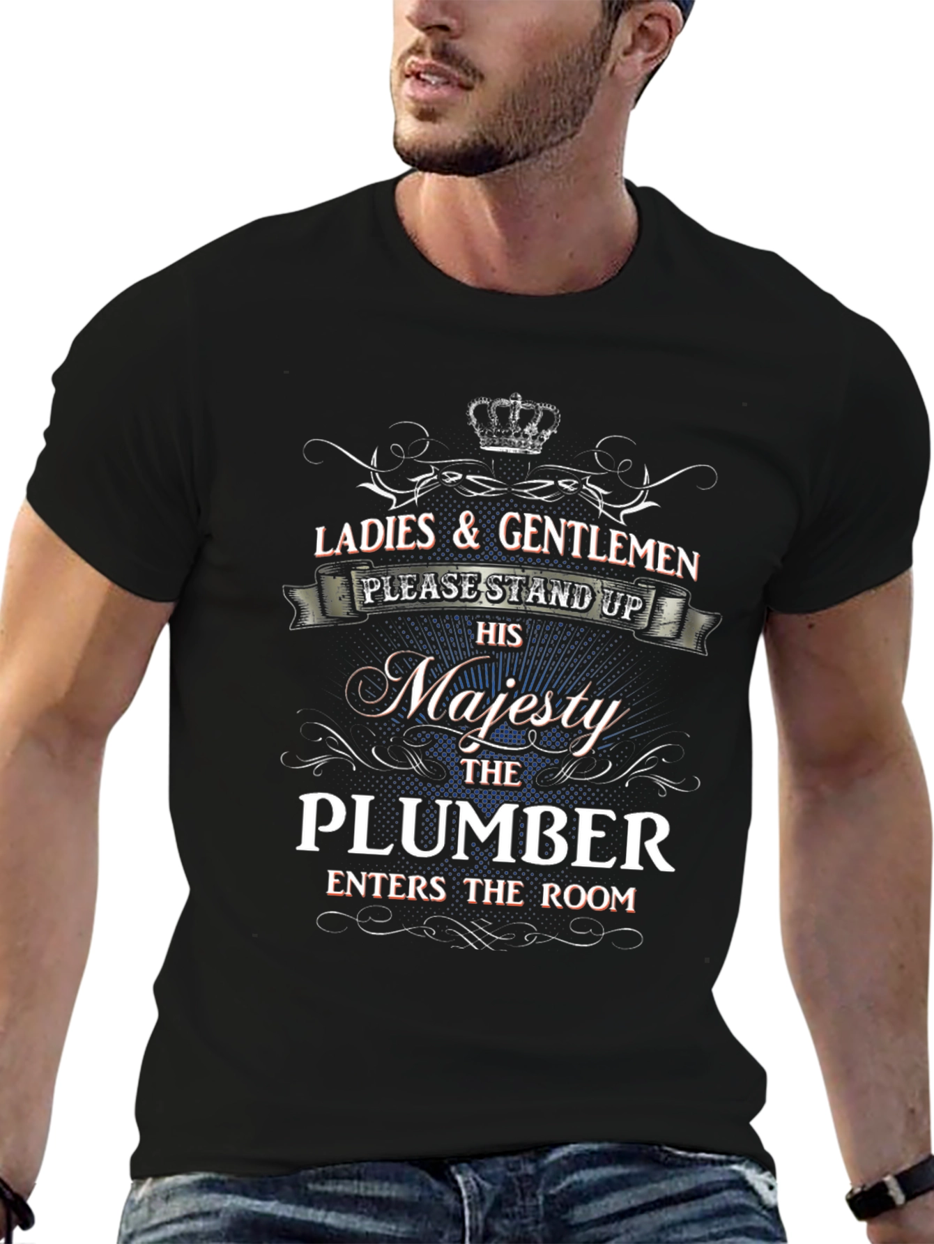 His Majesty The Plumber T-Shirt