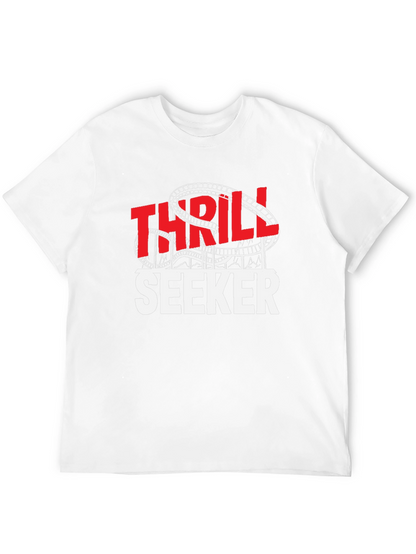 Thrill Seeker Graphic Tee | Roller Coaster Theme