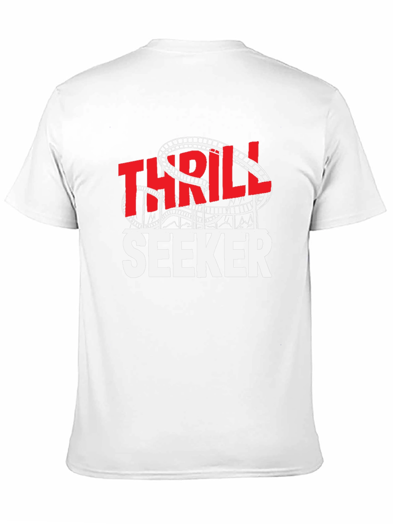 Thrill Seeker Graphic Tee | Roller Coaster Theme
