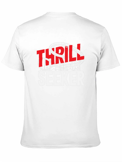 Thrill Seeker Graphic Tee | Roller Coaster Theme