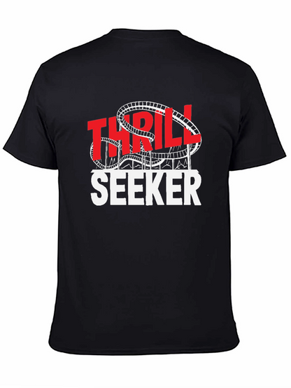 Thrill Seeker Graphic Tee | Roller Coaster Theme