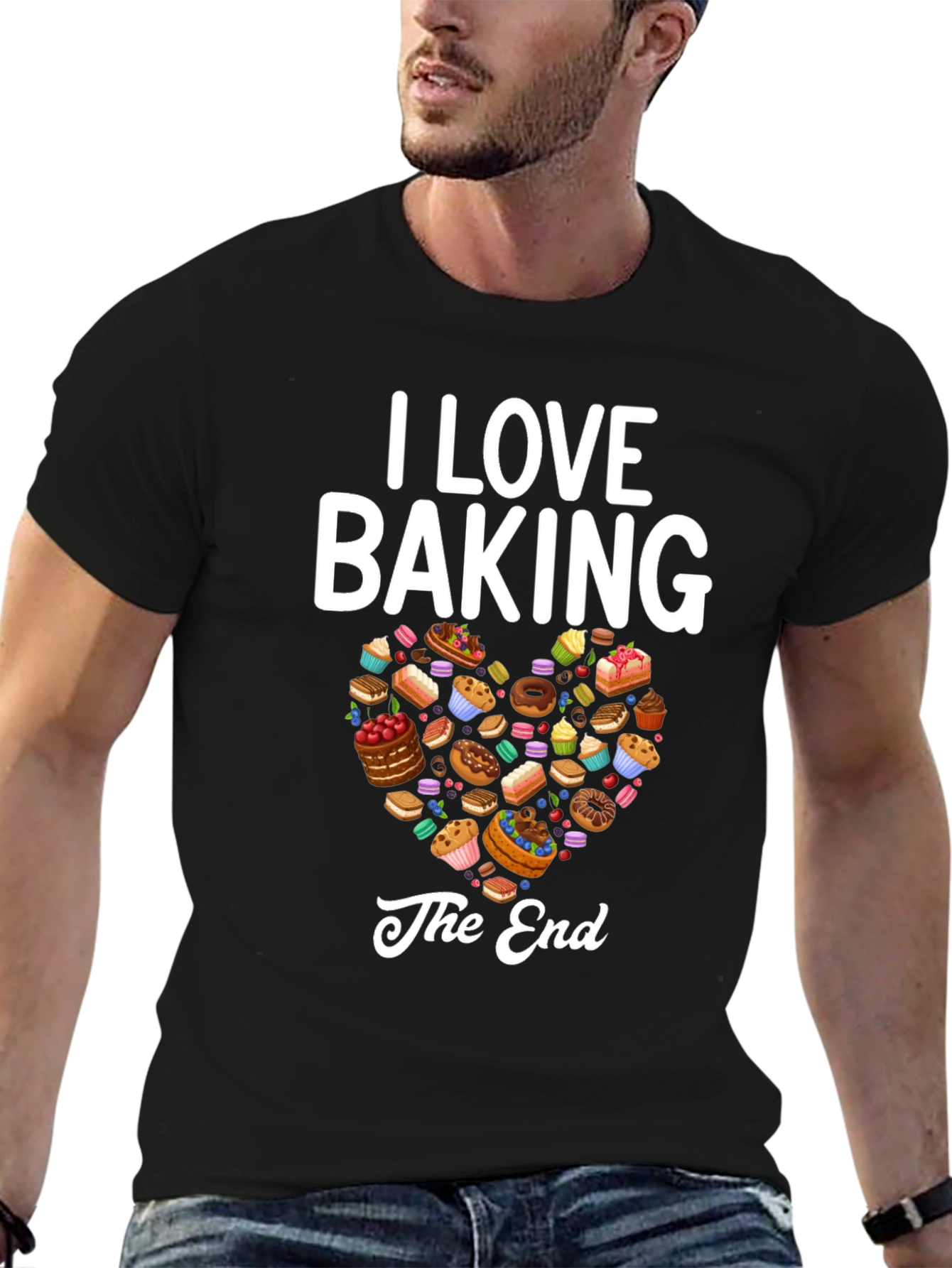 I Love Baking Graphic T-Shirt