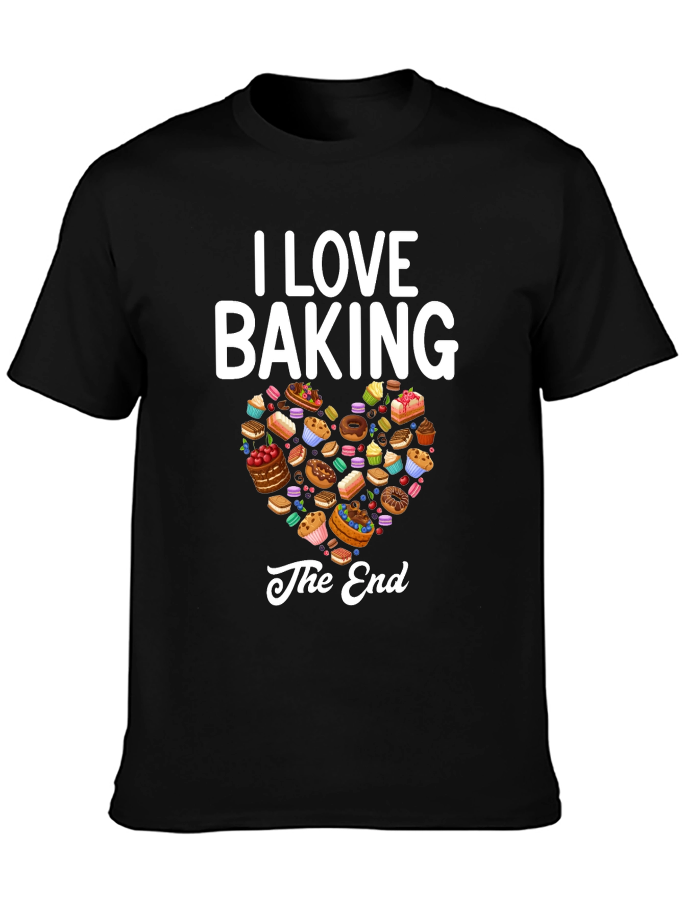 I Love Baking Graphic T-Shirt