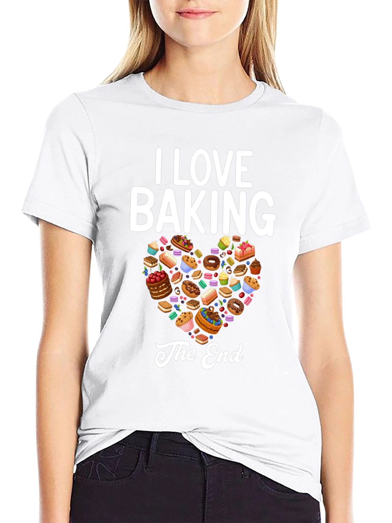 I Love Baking Graphic T-Shirt