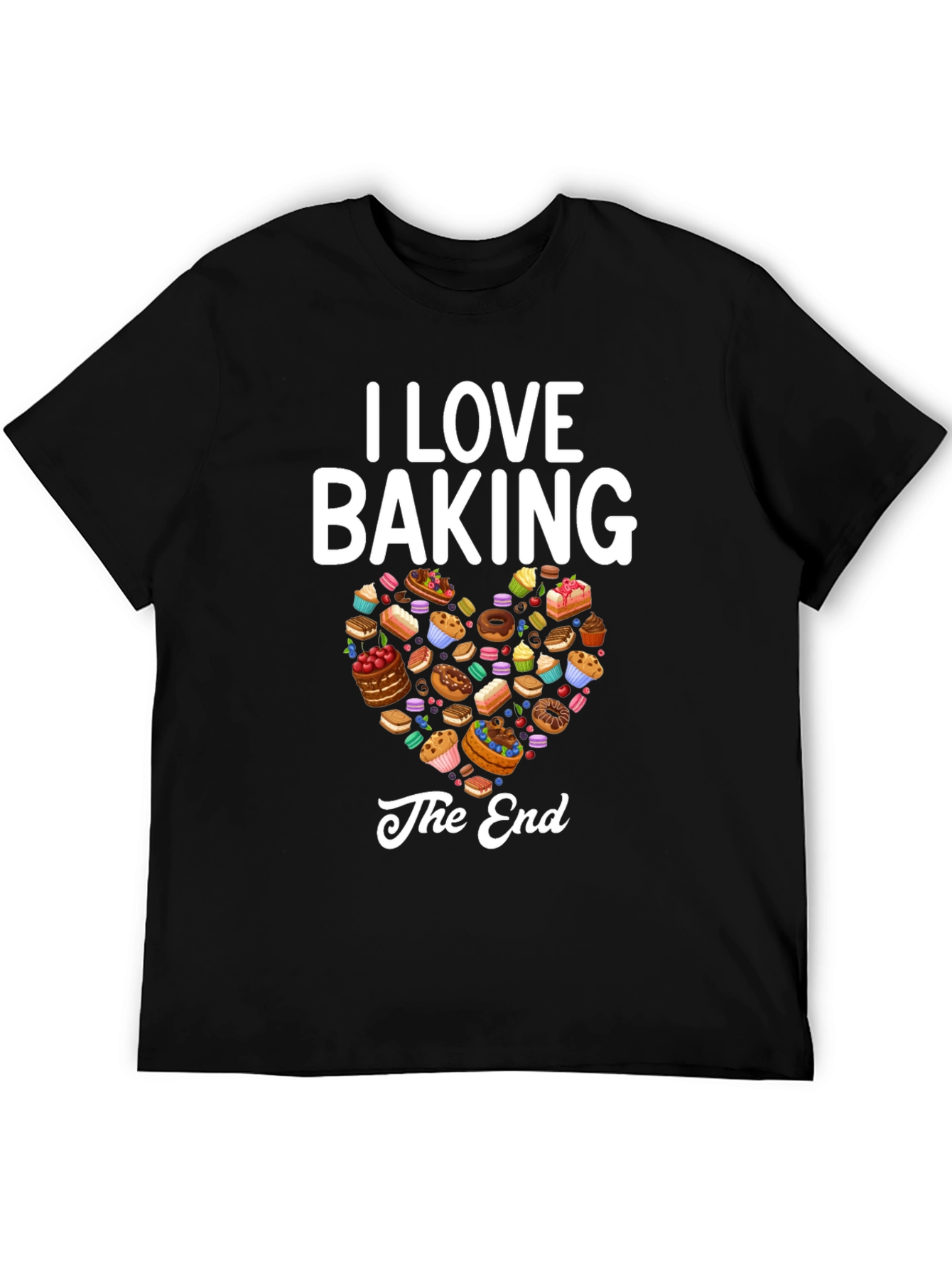 I Love Baking Graphic T-Shirt