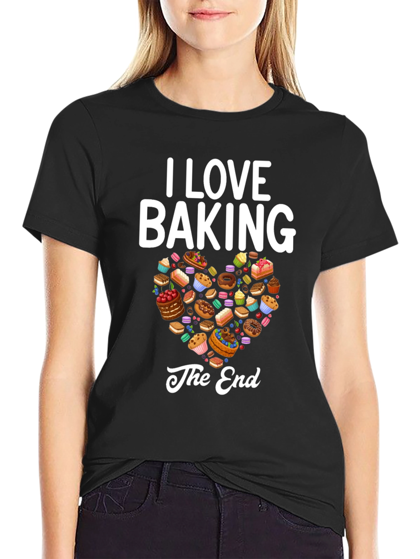 I Love Baking Graphic T-Shirt