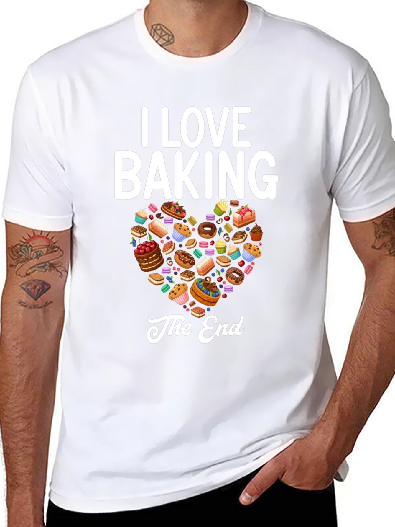 I Love Baking Graphic T-Shirt