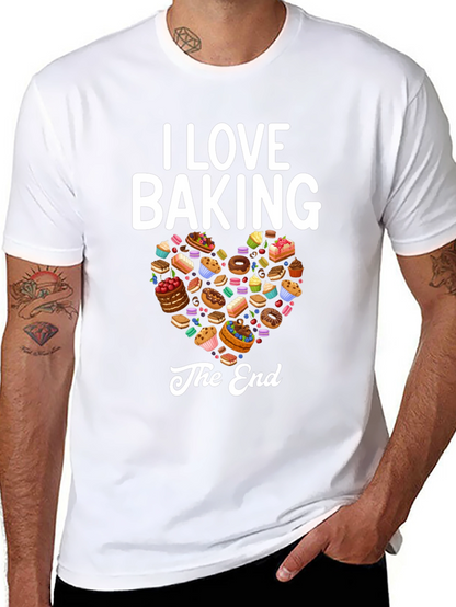 I Love Baking Graphic T-Shirt