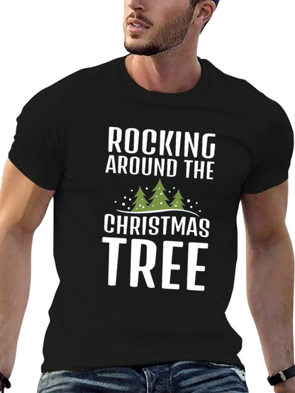 Rocking Around The Christmas Tree Graphic Tee