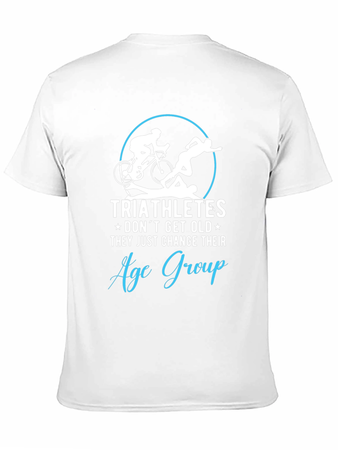 Triathletes Age Group T-Shirt - Black