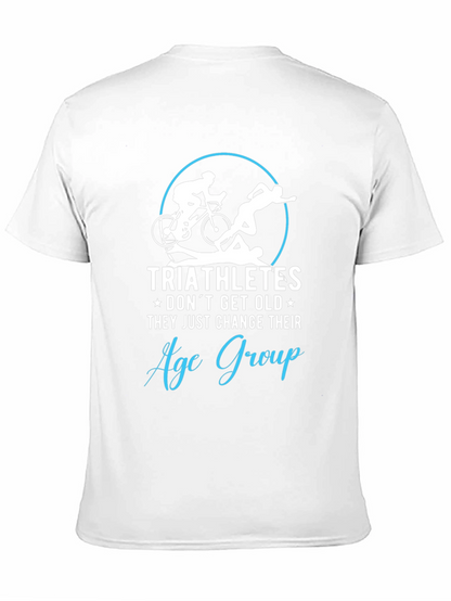 Triathletes Age Group T-Shirt - Black
