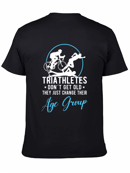 Triathletes Age Group T-Shirt - Black