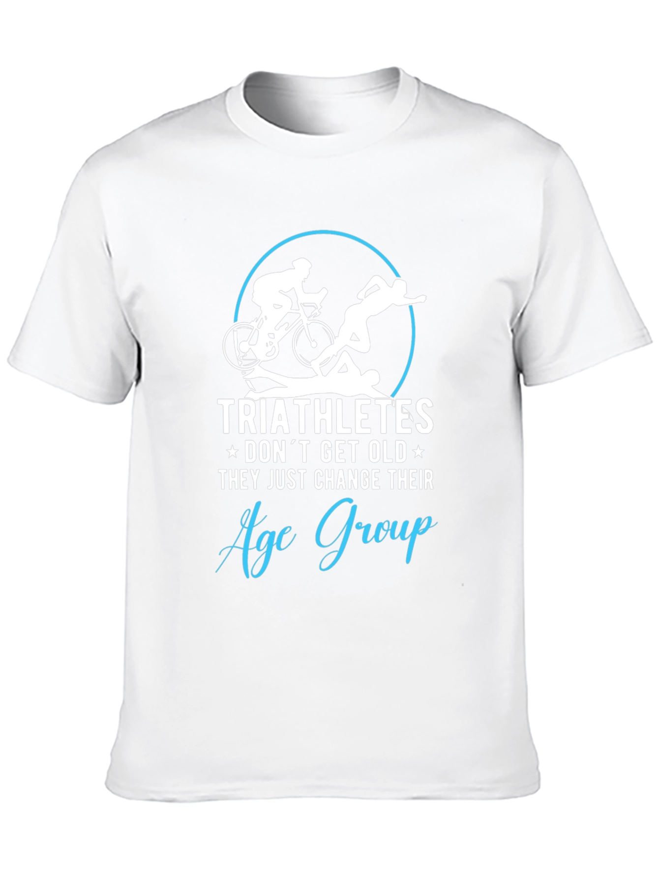 Triathletes Age Group T-Shirt - Black