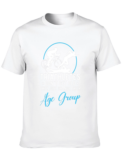 Triathletes Age Group T-Shirt - Black