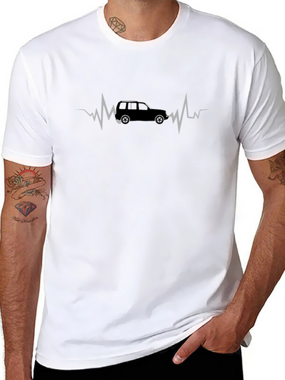 Car Heartbeat T-Shirt - Automotive Enthusiast Tee
